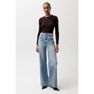 Pistola‎ Lana Terrace High Rise Ultra Wide Leg Jeans 29 New With Tags